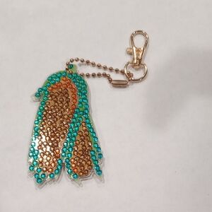 Colorful Beaded Keychain